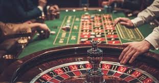 Player view of Caribbean Stud Poker table layout